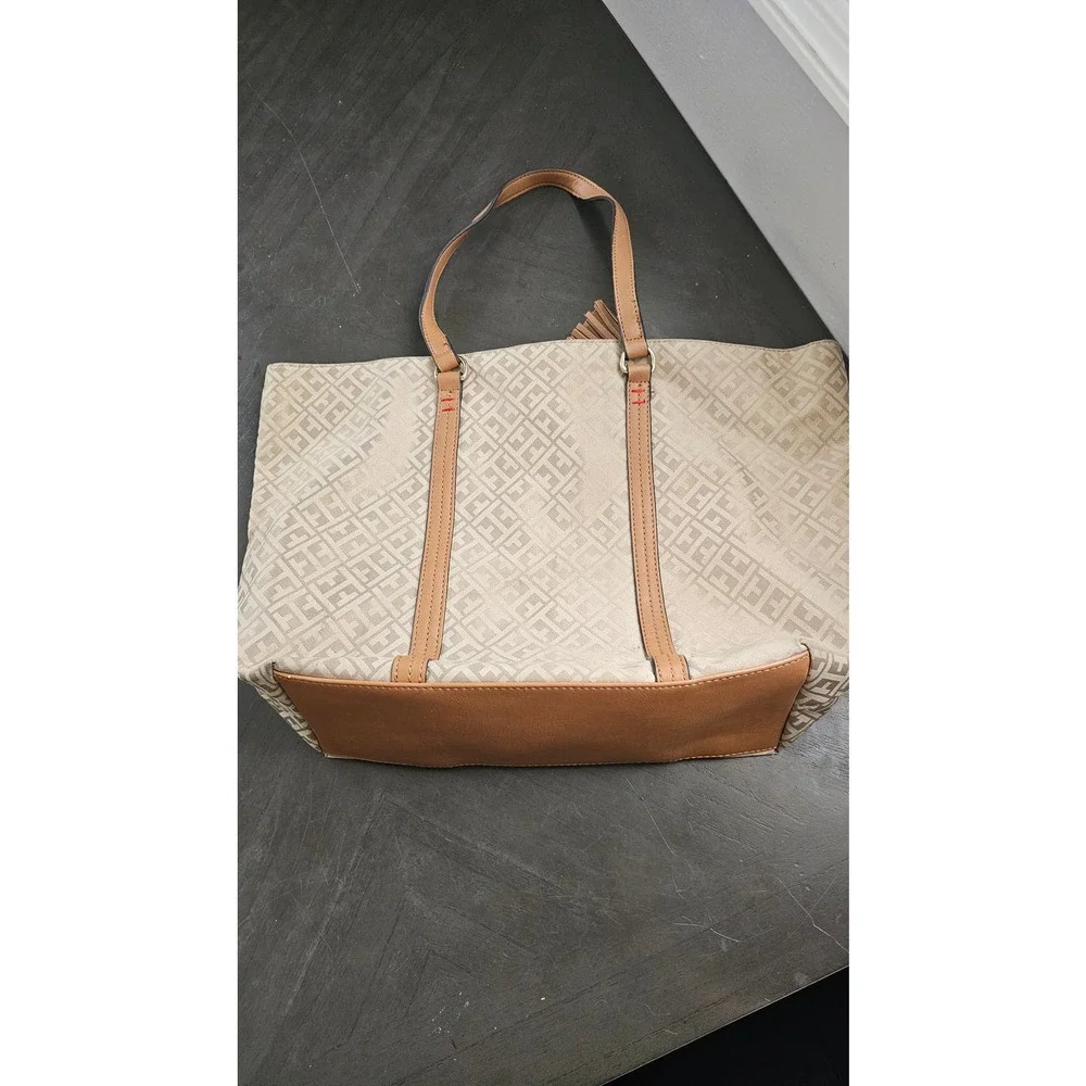 Tommy‎ Hilfiger Tan and Brown Tote